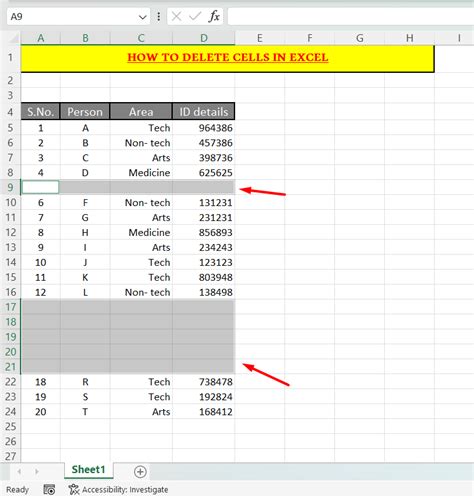 How To Delete Rows In Excel 6 Efficient Ways