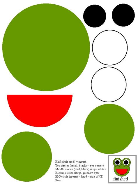 Free Printable Frog Cut And Paste
