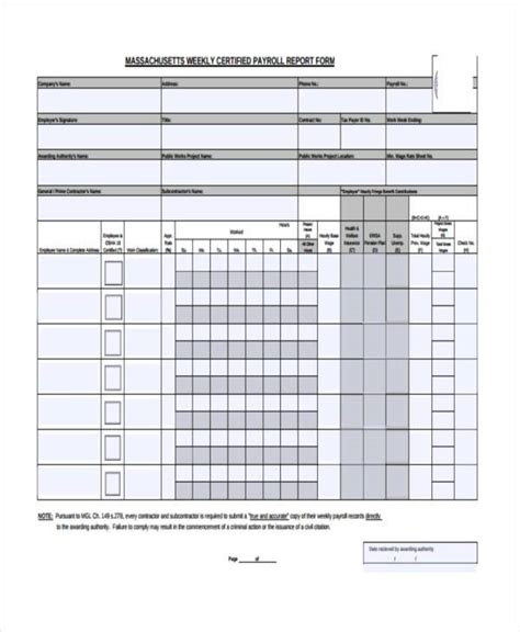 Free 34 Printable Payroll Forms In Pdf Excel Ms Word