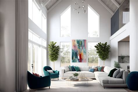 High Ceiling Living Room Ideas For Your Home Spoak