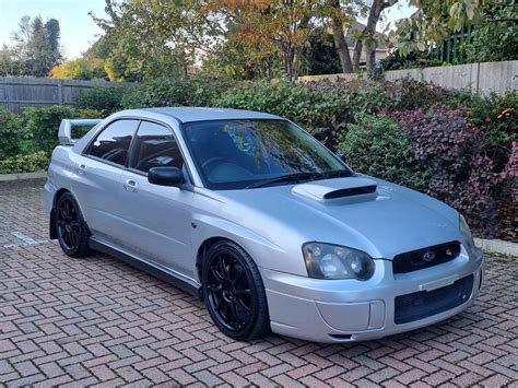 Silver Subaru Impreza Wrx Turbo Wagon Blobeye Eye Bhp Ulez