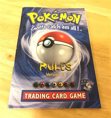 RÈGLES DU JEU de cartes à collectionner Pokémon version 2 livret manuel