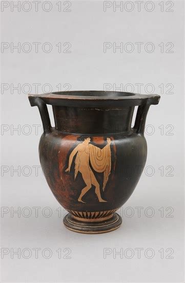 Attic Red Figure Column Krater Attributed To Myson Photo St Phane