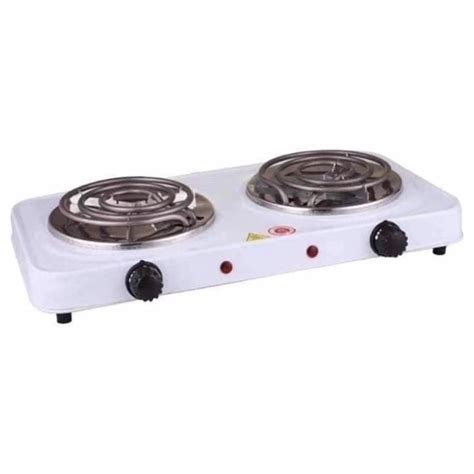 Double Burner Hot Plate Electric Cooking Stove TV Home Appliances Kitchen Appliances