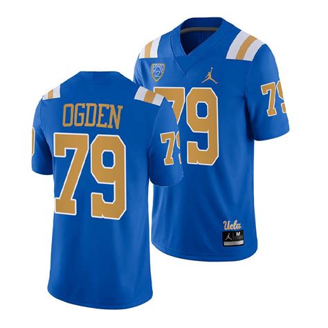 UCLA Bruins Jonathan Ogden College Football Jersey #79 Blue Uniform ...