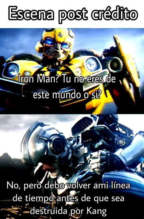 Transformers X Iron Man Meme Subido Por Luckclover Memedroid