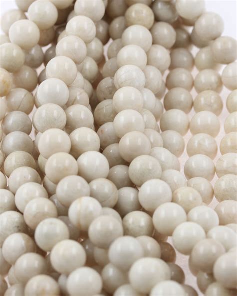 Howlite Beads 8mm Round Sold Per Strand Approx 50 Beads Auckland