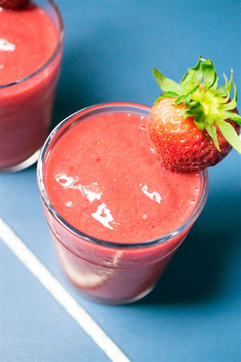 Strawberry Lemonade Smoothies Recipe Yup Its Vegan