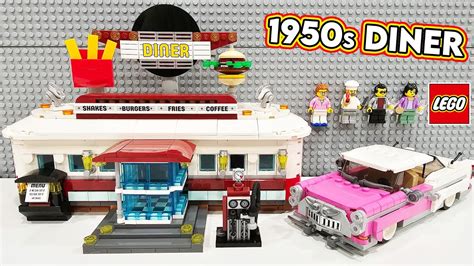 Lego S Diner Detailed Review Bricklink Designer Program Set Youtube