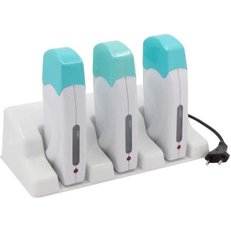 EpilWax Epilateur Chauffe Cire Epilation Professionnelle Trois Chauffes