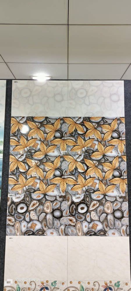 Glossy 3d Printed Ceramic Wall Tiles Size 1x15 Feet300x450 Mm At ₹ 120box In Morbi