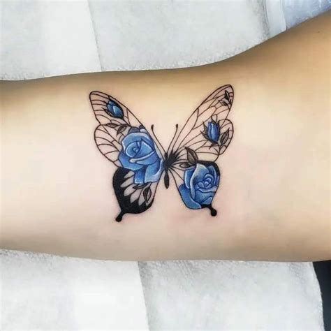 101 Butterfly With Flowers Tattoo Ideas That Will Blow Your Mind ...