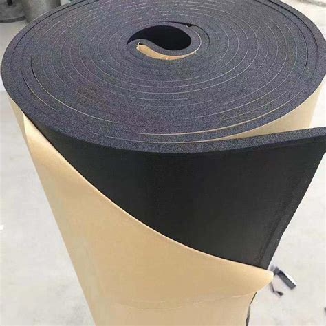 Flexible Elastomeric Closed Cell Foam Rubber Self Adhesive Thermal