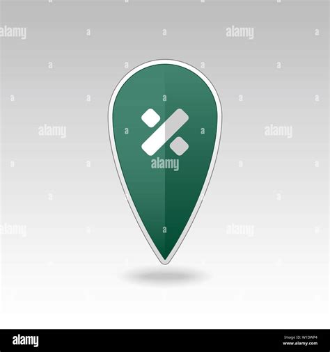 Division Pin Map Icon Map Pointer Map Markers Destination Vector