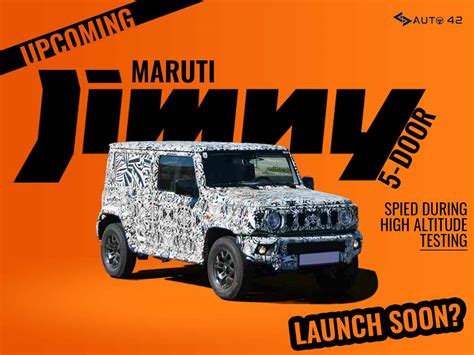 Upcoming Maruti Jimny Door Spied During High Altitude Testing