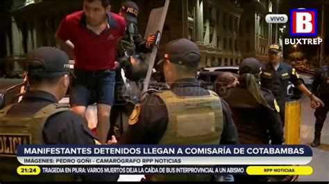 BUXTREP On Twitter Los Manifestantes Detenidos Que Causaron