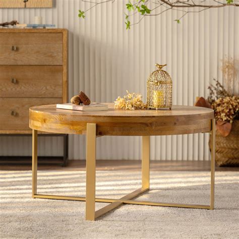 Mercer41 Table Basse Vanis Avec Base En Croix En X Table Basse En Bois