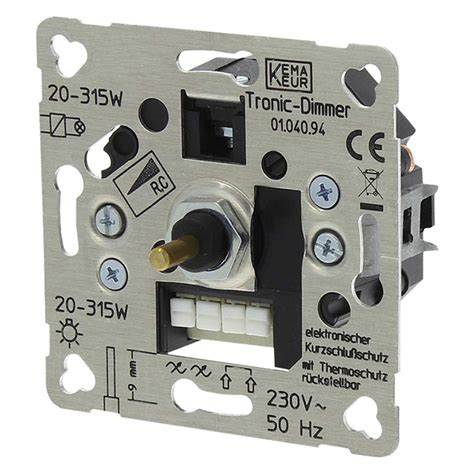 Tronic Dreh Dimmer Einsatz R C 20 315W Kompatibel Zu Berker Gira Jung