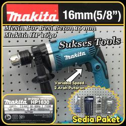 Jual Paket Makita Mesin Bor Tembok Mm Hp Impact Drill Hp