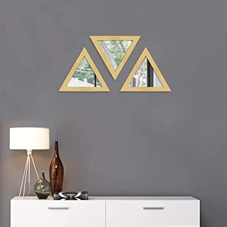 Buy Vah Kya Bat Hai Diamond Shape Decorative Wall Mirror Hanging