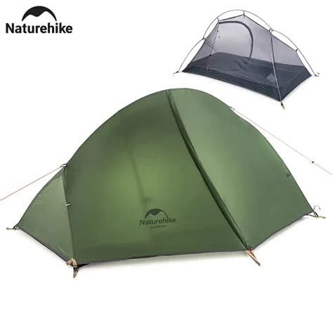 Naturehike 1 Person Cycling Tent 20d Ultralight Waterproof Bicycle Tent 4 Season Double Layer