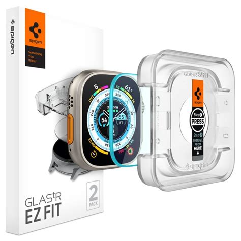 Szk O Hartowane Spigen Glas Tr Ez Fit Pack Apple Watch Ultra