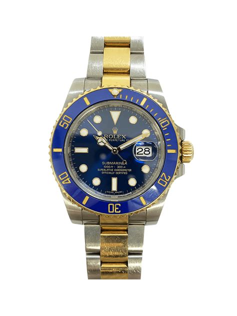 Rolex Blue Dial Submariner 116613LB - WPB Watch CO