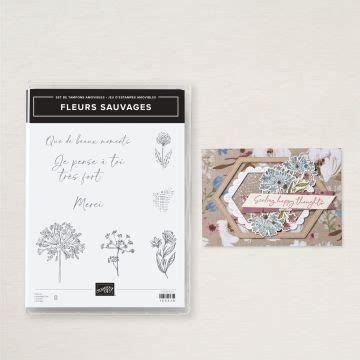 Set De Tampons Fleurs Sauvages De Stampin Up