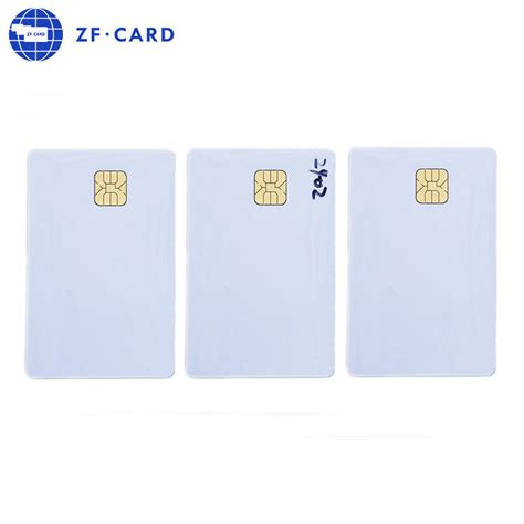 Inkjet Printable Sle Fm Ic Chip Pvc Plastic Contact Smart Card