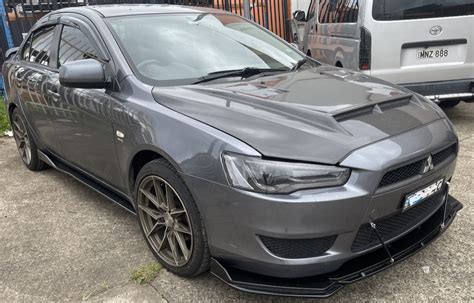 Carmate Mitsubishi Lancer 2008 On Cj 4d Cm Style Bonnet Carbon