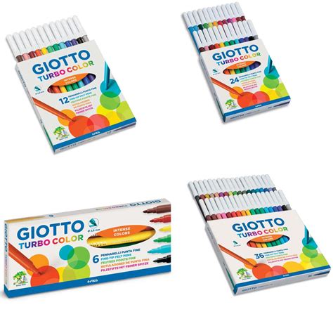 Giotto Turbo Color Set Di Pennarelli Colorati Mondo Artista