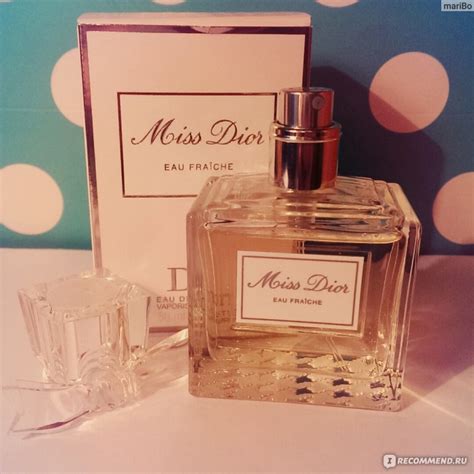 Dior Miss Dior Eau Fraiche Духи говорят о женщине больше чем ее