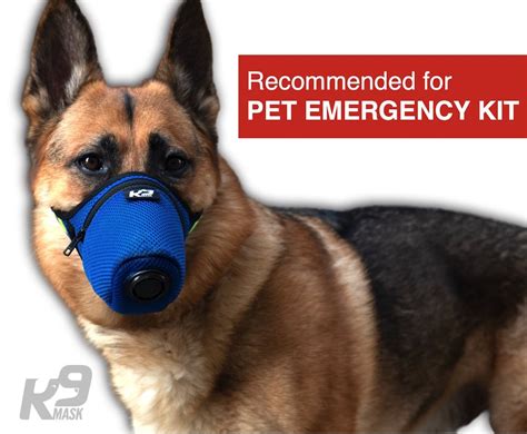 K9 Mask® Air Filter Mask For Dogs With 95n Pm25 And Active Carbon Air