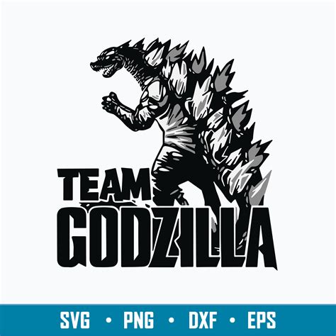 Team Godzilla Svg Godzilla Vs Kong Svg Godzilla Svg Png D Inspire