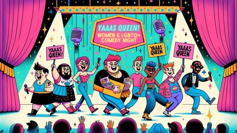 Yaaas Queen Women And Lgbtq Comedy Show Cosmic Comedy Berlin 10