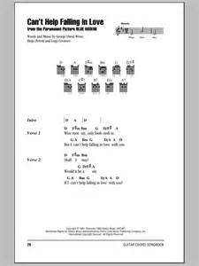 Can T Help Falling In Love By Elvis Presley Guitar Chords Lyrics