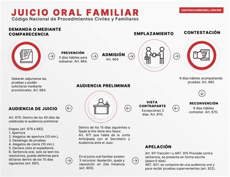 Etapas Procesales Del Juicio Oral Familiar En El Código Nacional De Procedimientos Civiles Y