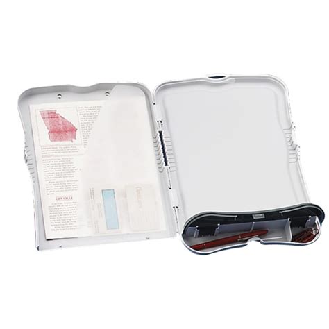 Rub29993 Rubbermaid Grip N Go Storage Clipboard Storage For