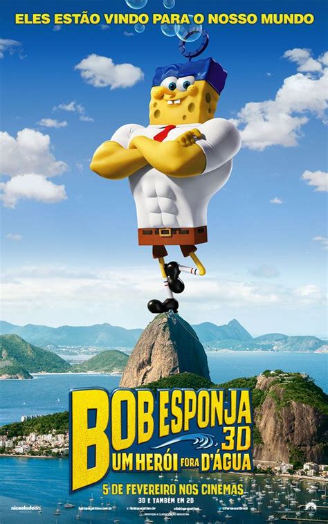 Bob Esponja Um Herói Fora Dágua The SpongeBob Movie Sponge Out of