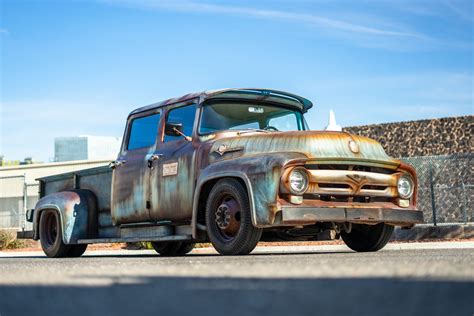 1956 Ford F600 Rat Rod Faux Patina Paint Job Video Nefarious Kustoms