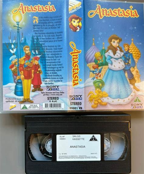 Anastasia Vhs Film Retrobros Fordi Vi Elsker Retrospil