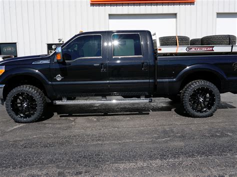 2015 Ford F 250 Super Duty 22x10 Hostile Wheels 35x12 5R20 Atturo