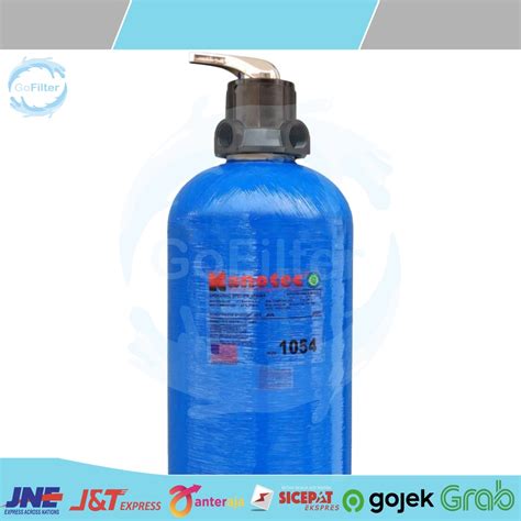 Jual TABUNG FRP NANOTEC 1054 + KEPALA 3 WAY RUNXIN NATURAL BLUE GREY ...