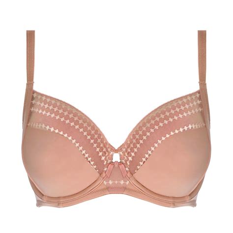 Soutien Gorge Emboitant Armatures Beige Respect Wacoal Lingerie Fitancy