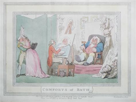 Antique Prints - Caricatures - Thomas Rowlandson