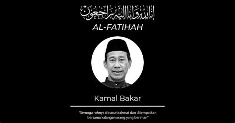 Kamal Bakar Meninggal Dunia Berita Harian