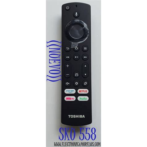 CONTROL REMOTO PARA TOSHIBA ORIGINAL NUEVO CON COMANDO DE VOZ