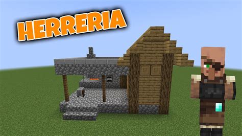 Como Hacer La Herreria En Minecraft Tutorial Youtube