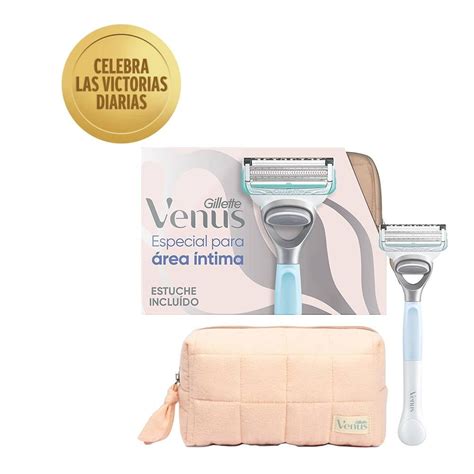 Kit Rastrillo Cartucho Estuche Gillette Venus Para Depilar Rea