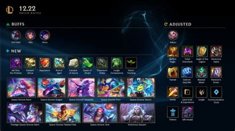 Notas Del Parche De League Of Legends La Actualización 1222 Marca El Comienzo De La